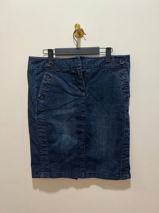 Willi Smith Skirt 8 Dark blue