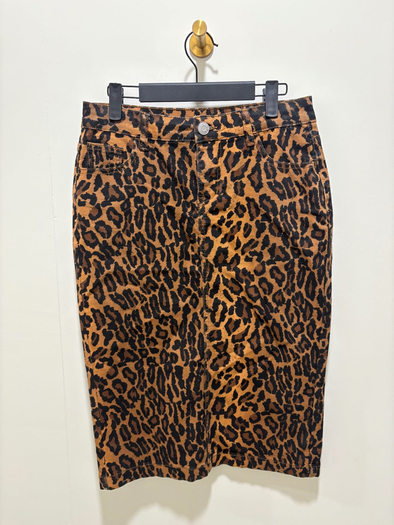 Be Girl Skirt Small Brown and Black