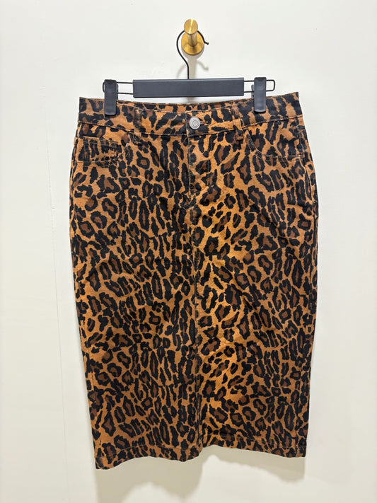 Be Girl Skirt Small Brown and Black