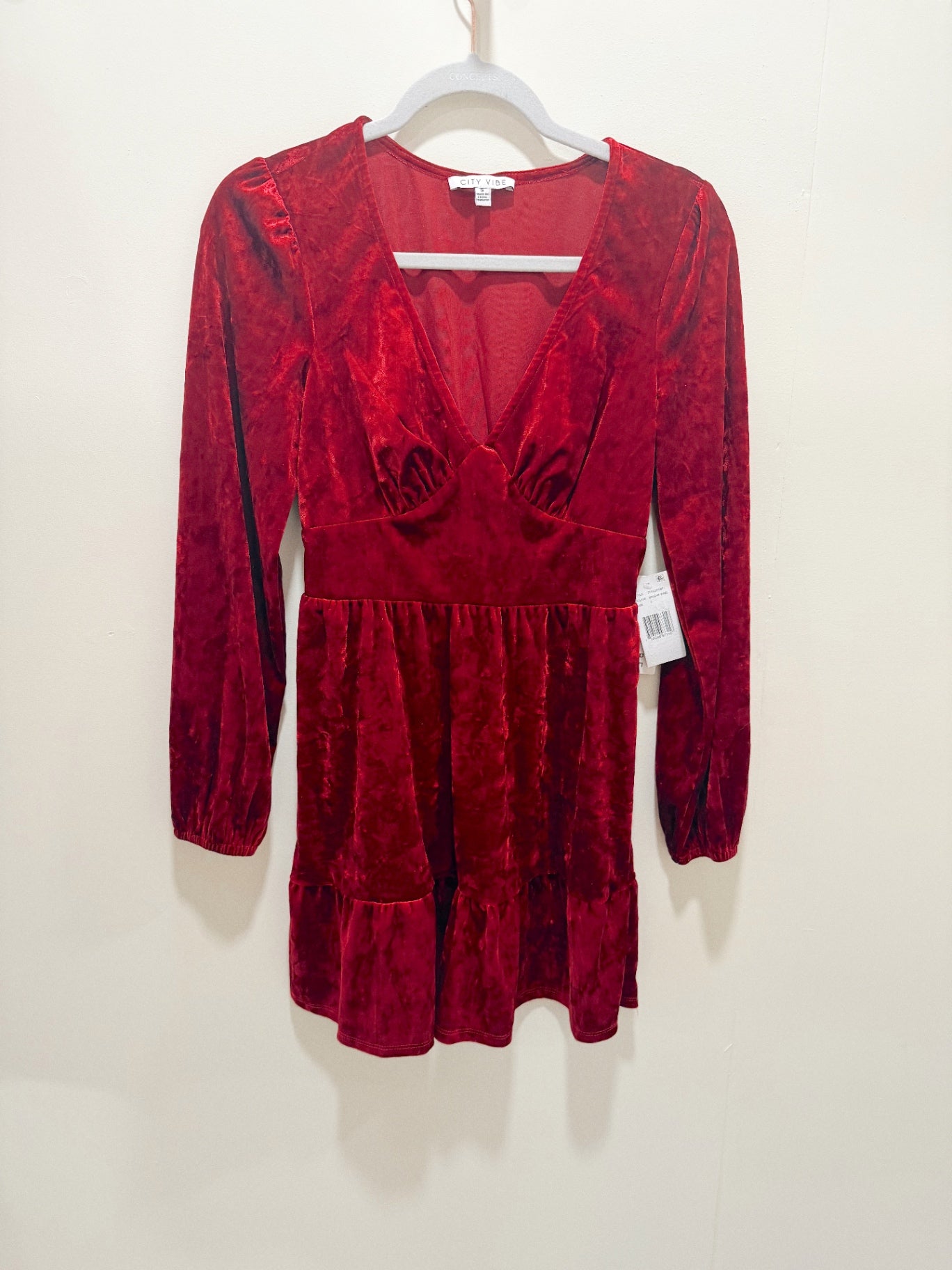 CITY VIBE Dress Small Red