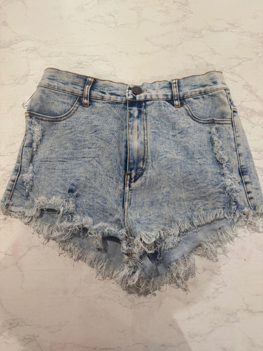Denim shorts Small Light blue