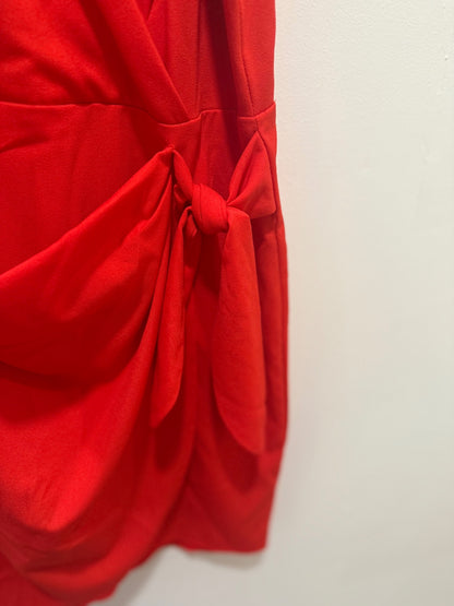 She + Sky Dress Small Red