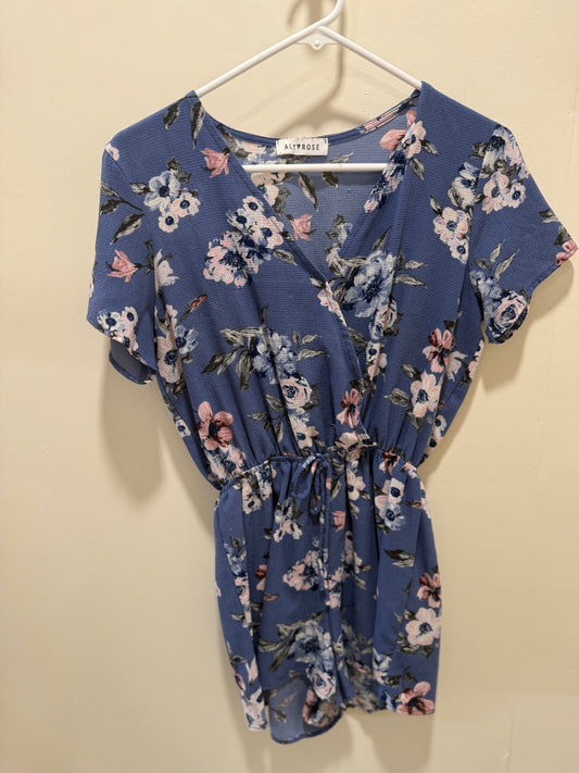 ALYROSE Dress Small Blue