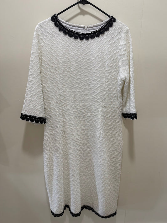 Dainty Jewells Dress XL White and black