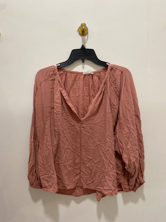 BluPepper Blouse Small Pink