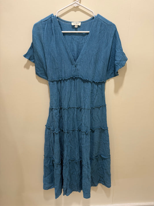 Umgee Dress Small Blue