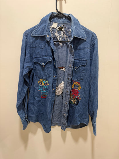 Denim jacket Small Blue