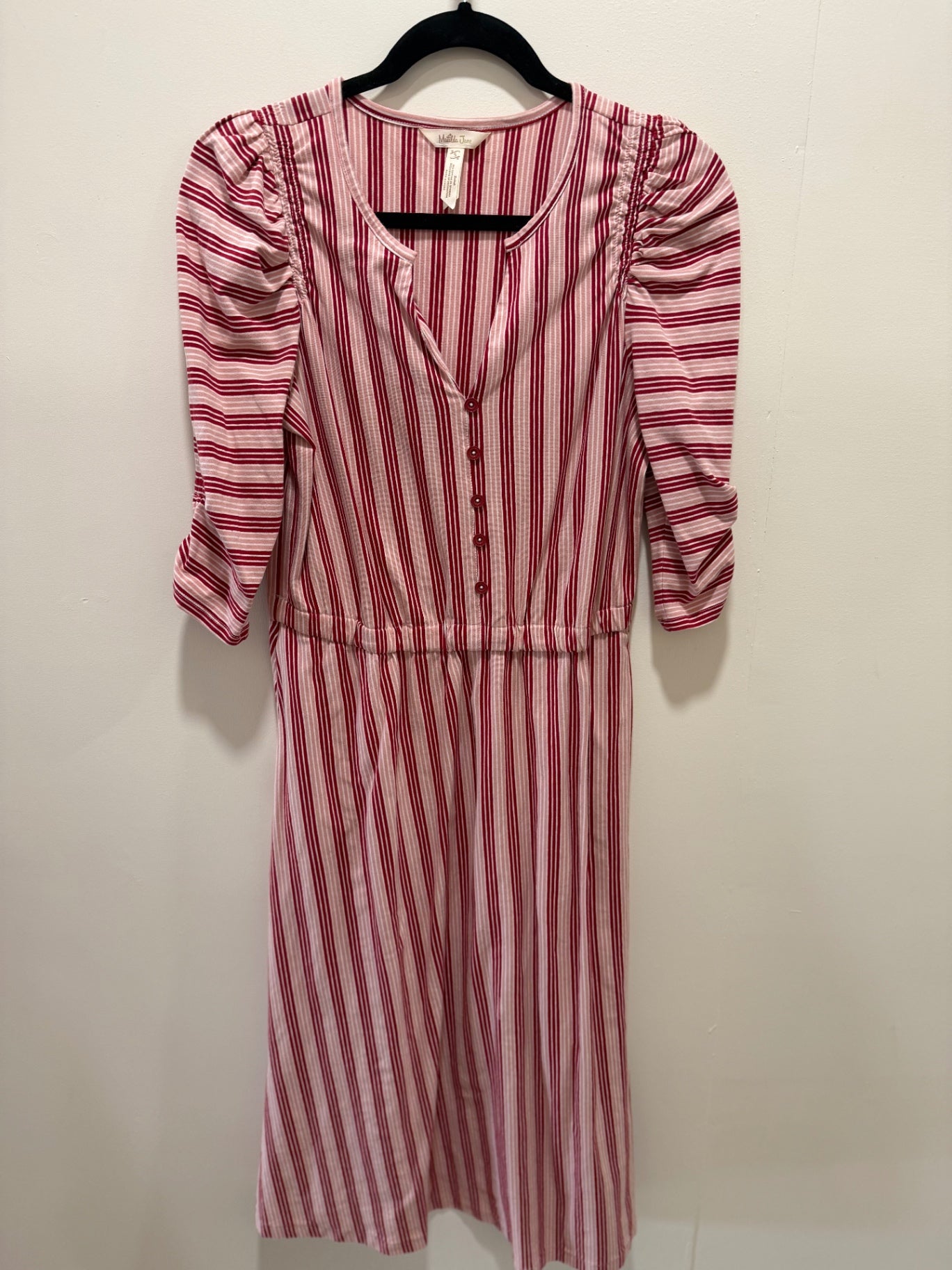 Matilda Jane Dress Small Red and White