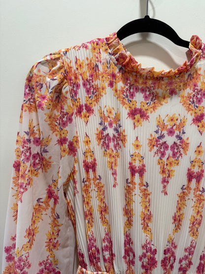 Flying Tomato Dress Small Pink, Orange, Purple, White