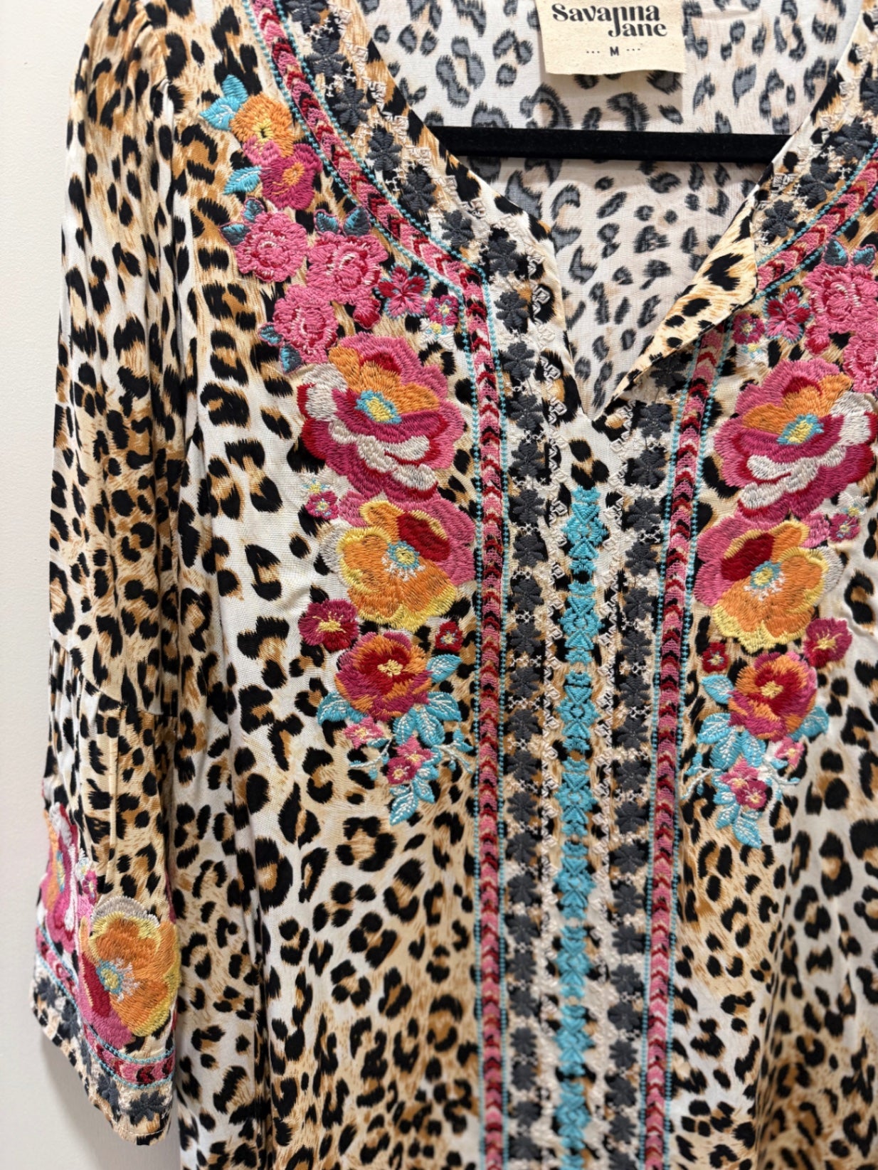 Savanna Jane Blouse Medium Multicolor