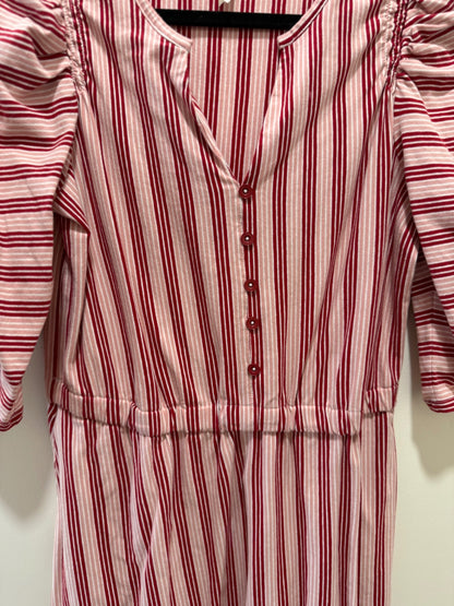 Matilda Jane Dress Small Red and White