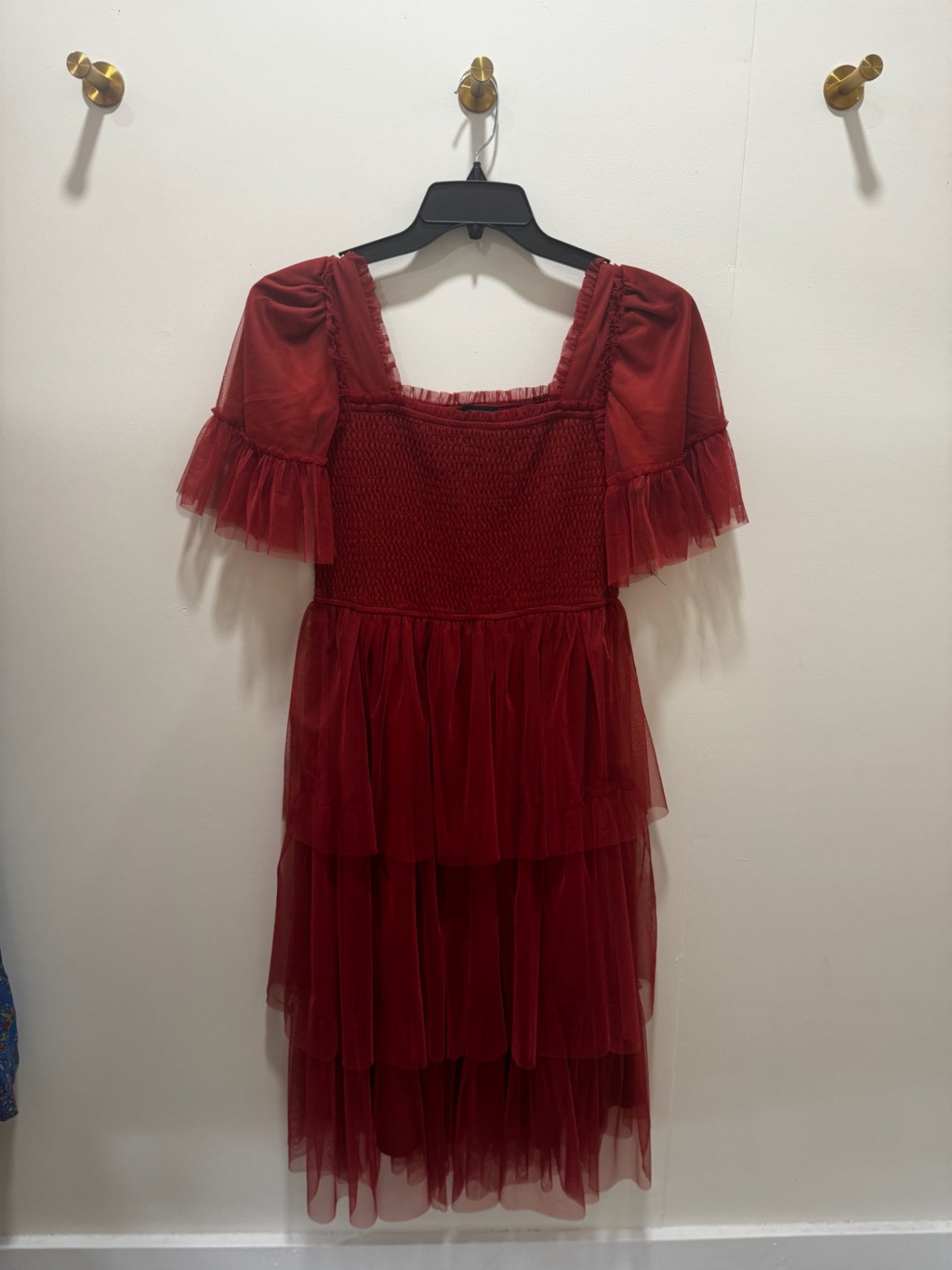 Deauville Dress Medium Red