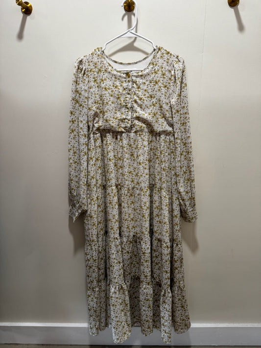 In Loom Dress Medium Multicolor (mainly beige and yellow)