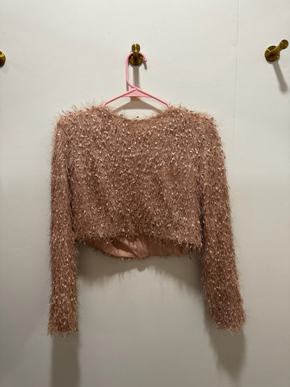Mable Sweater Large Pinkish-beige