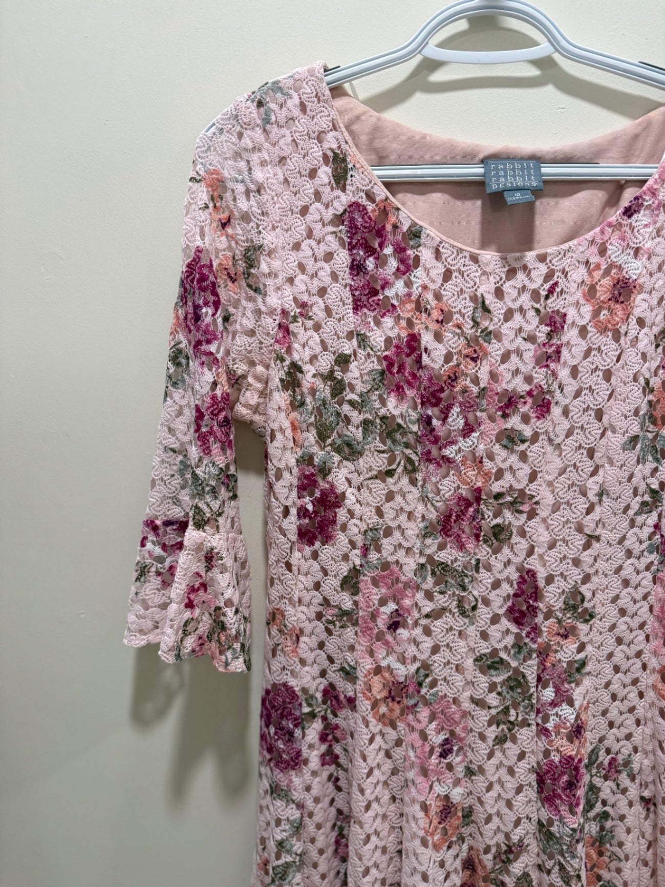 Rabbit Designs Dress 10 Pink