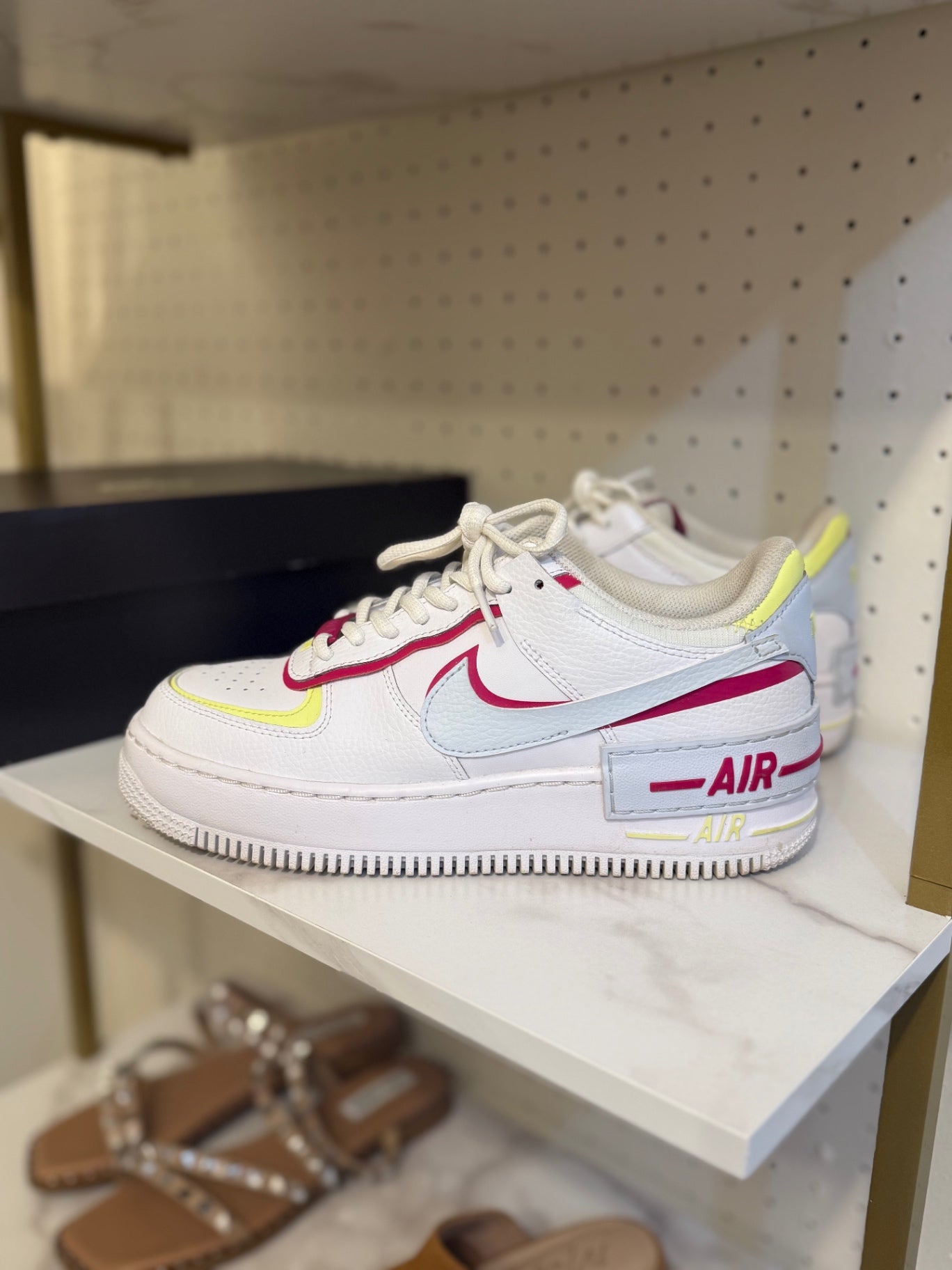 Nike Shoes 7.5 White, Red, Yellow