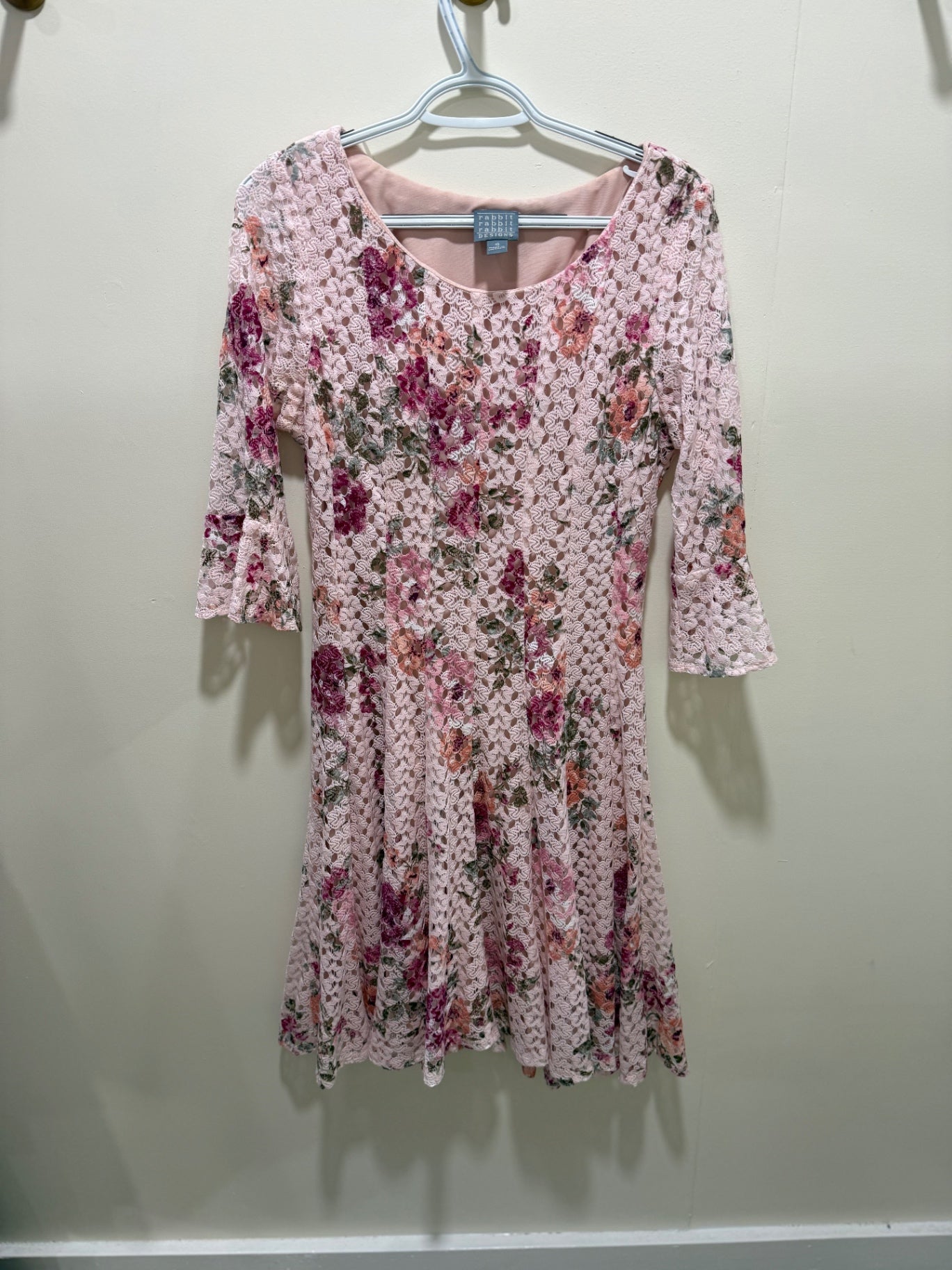 Rabbit Designs Dress 10 Pink