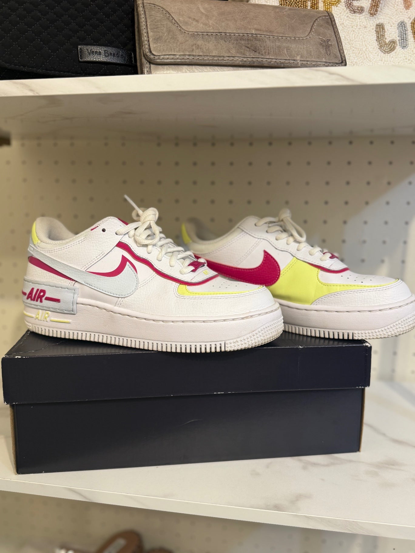 Nike Shoes 7.5 White, Red, Yellow