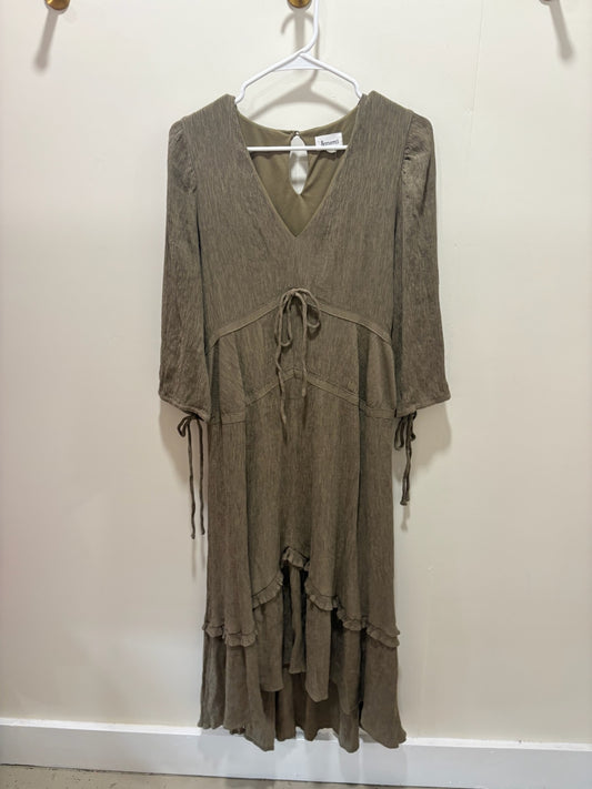 &merci Dress Large Beige/Taupe