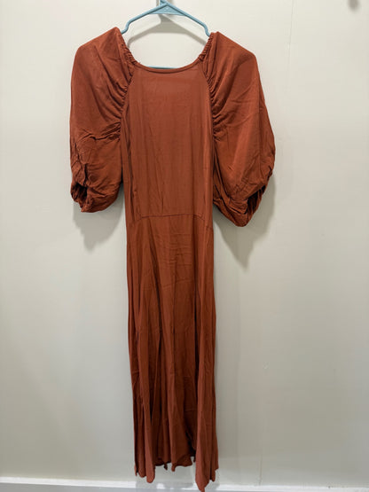 A New Day Dress Medium Rust