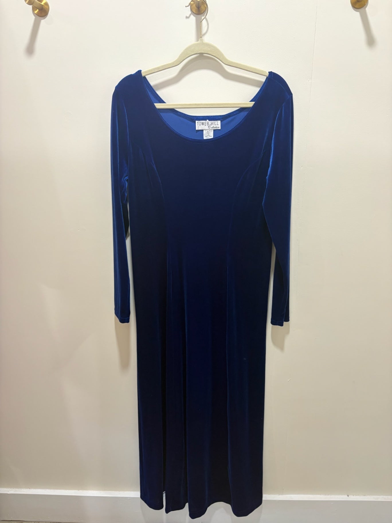 Tower Hill Collection Dress Medium Royal Blue