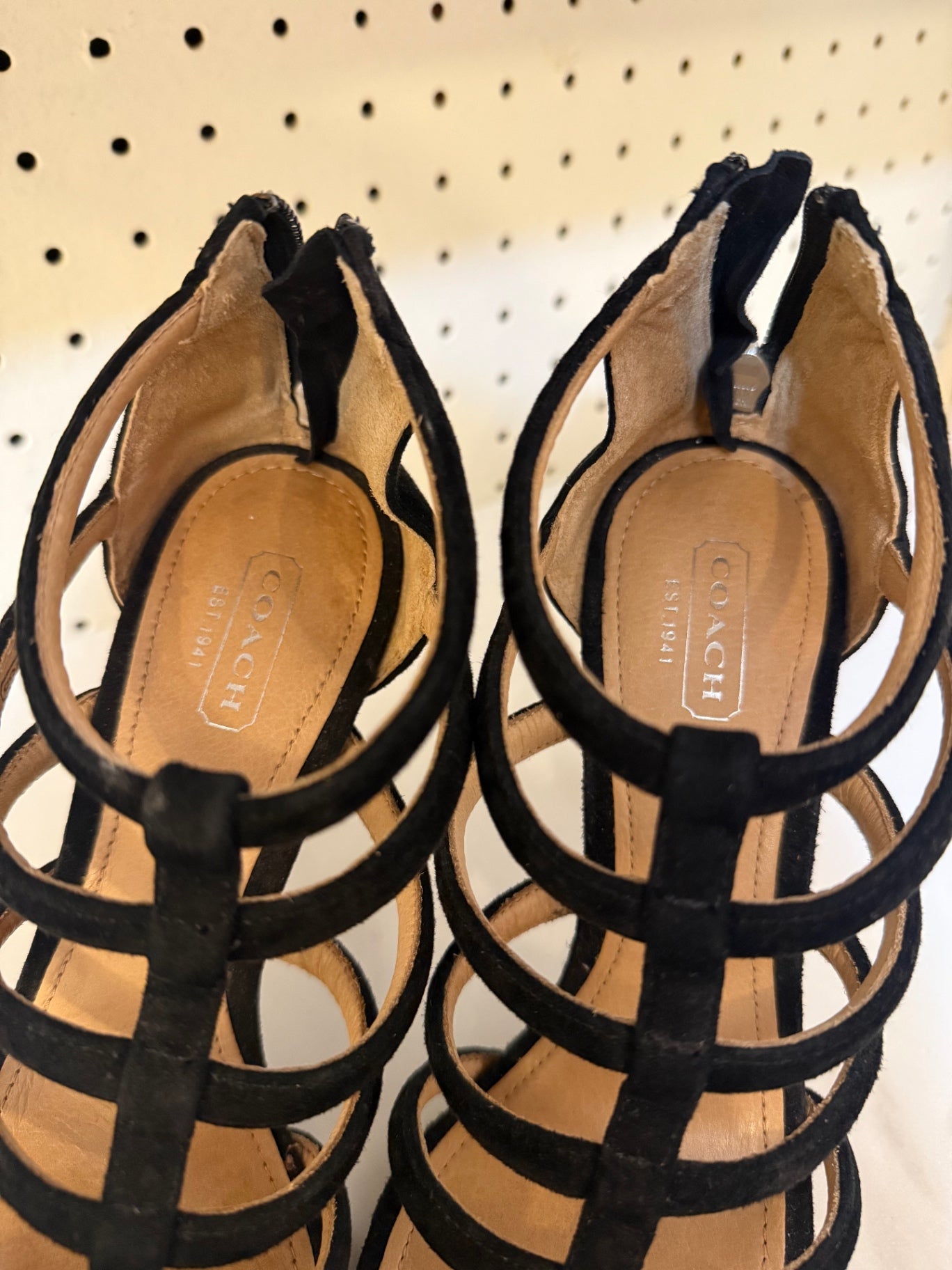 Coach Shoes 6.5 Black
