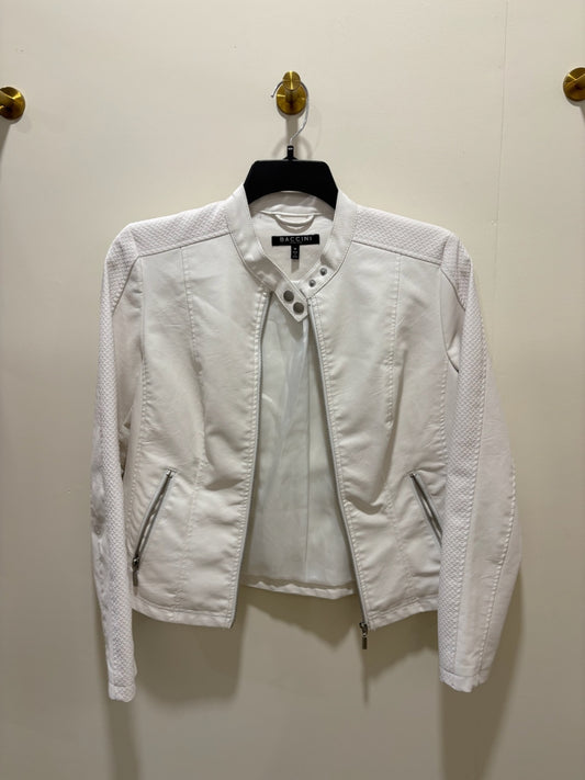 BACCINI jacket Medium White