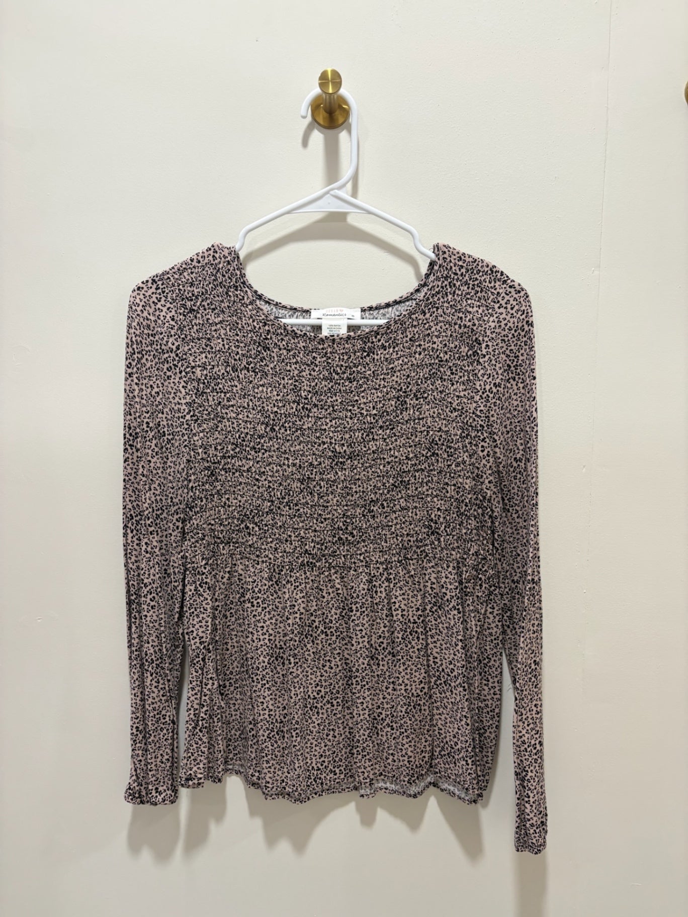 Urban Romantics Blouse Medium Beige and black