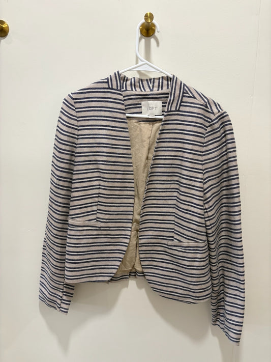 LOFT Blazer 4 Beige and navy