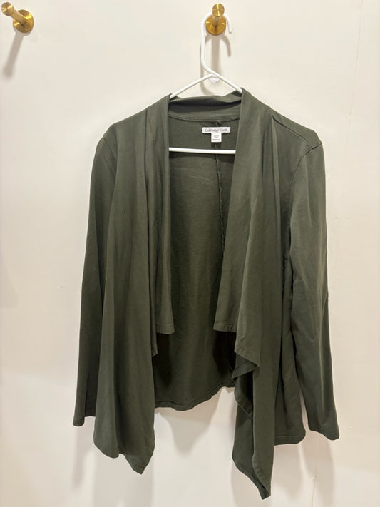 Coldwater Creek Jacket Medium Olive green