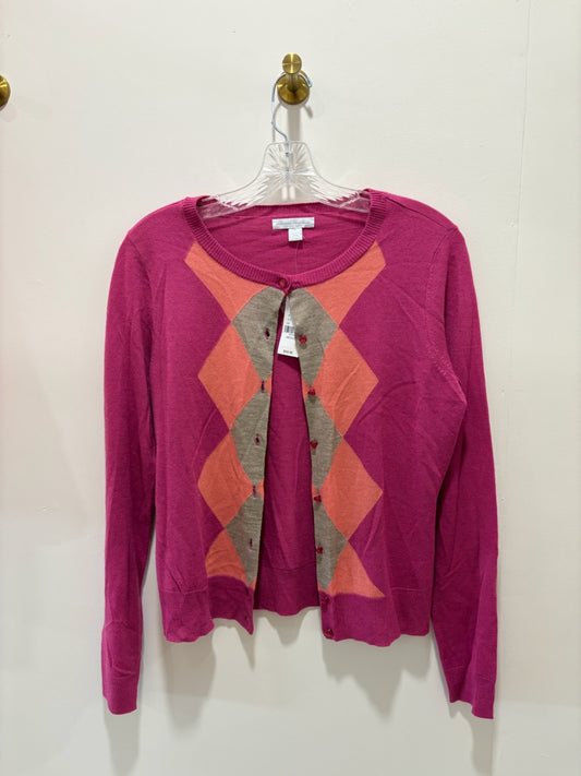 New York Collection Cardigan Medium Pink