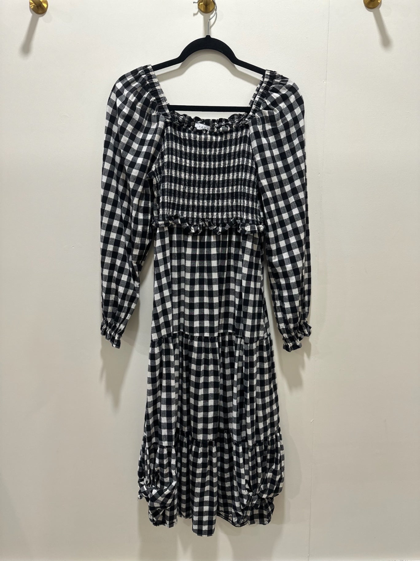 HAYDEN Dress Small Black and white
