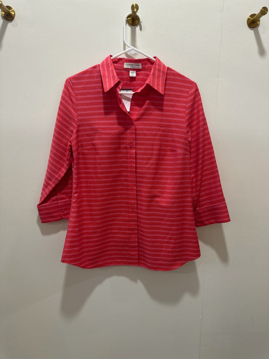 Coldwater Creek Shirt Small 8 Red