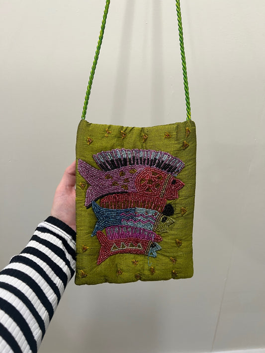 BAG Green and multicolored
