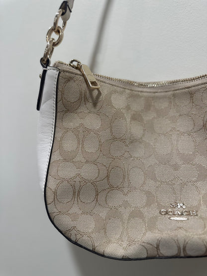 Coach BAG Beige and White