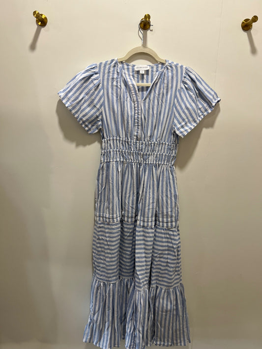 Million Colors Dress Small Blue and White