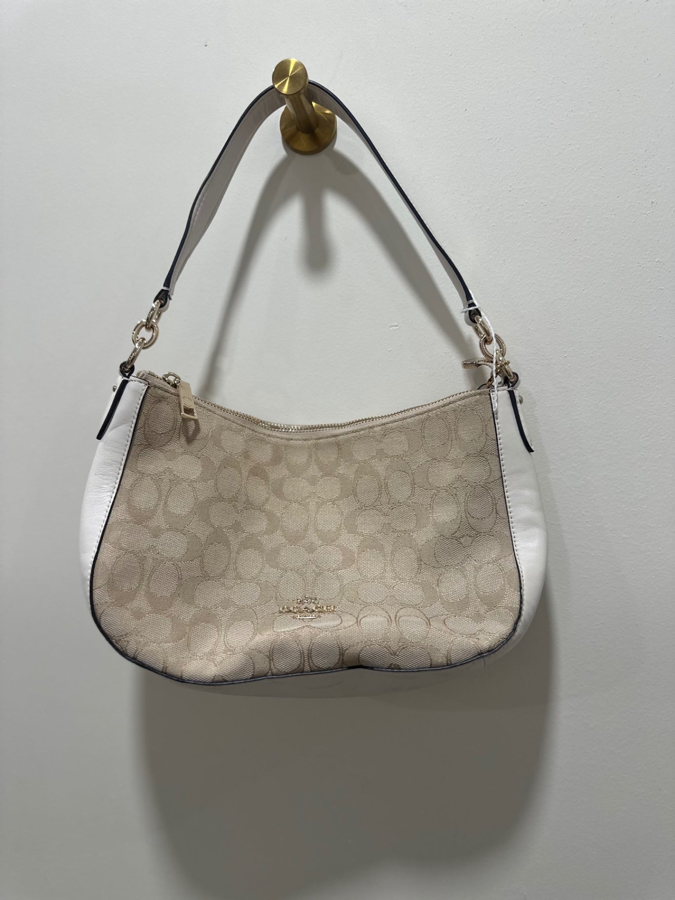 Coach BAG Beige and White