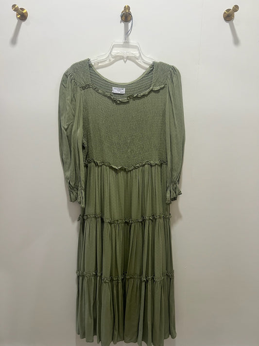 ANNIEWEAR Dress Large Green