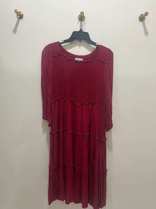 ANNIEWEAR Dress XL Red