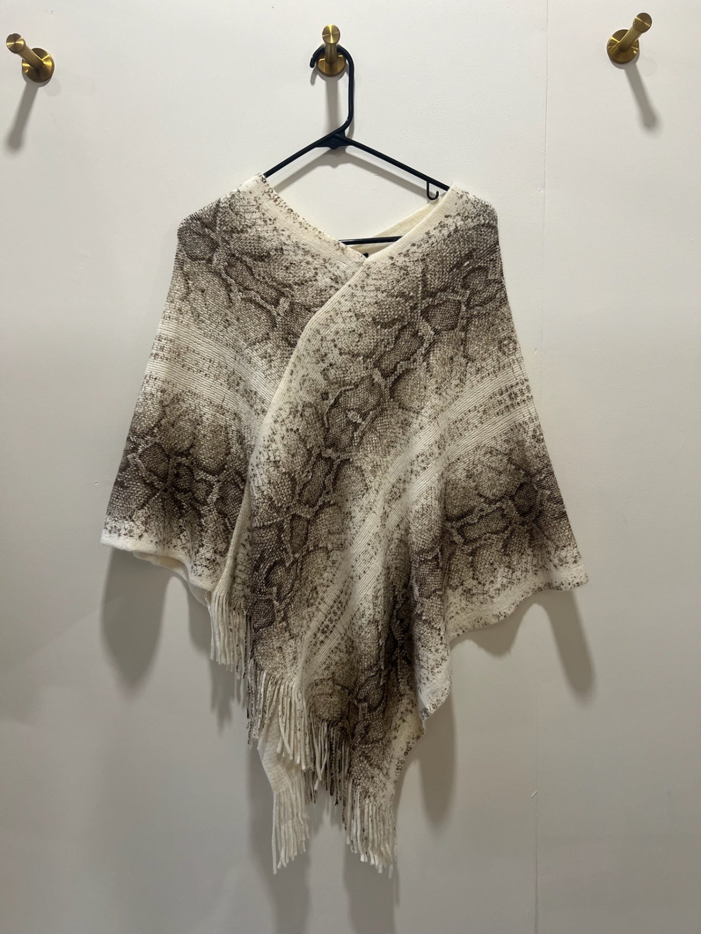 Nicole Miller Jacket Medium Beige and Brown