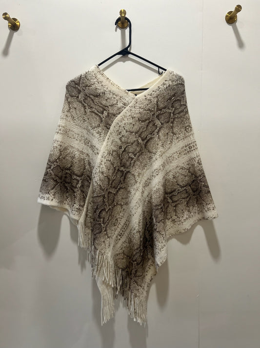 Nicole Miller Jacket Medium Beige and Brown