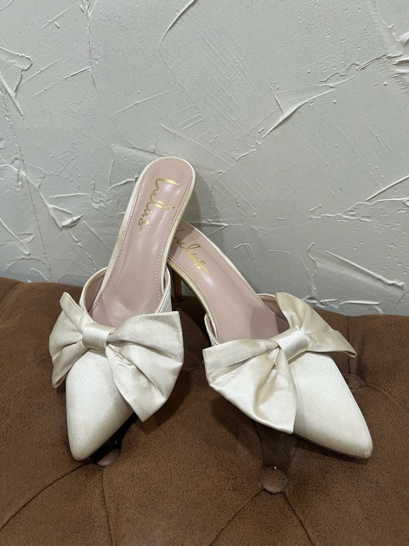 Lulus Shoes 8.5 Cream