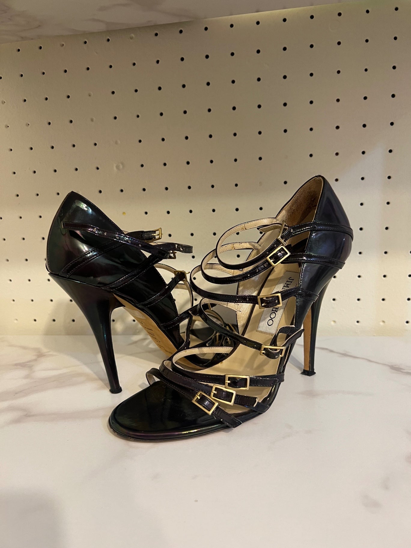 JIMMY CHOO Shoes 8.5 Black