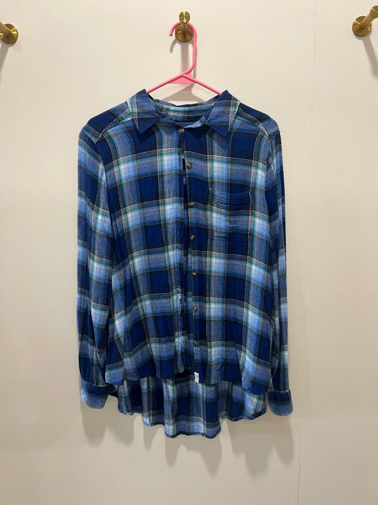 American Eagle Outfitters Shirt Small Blue