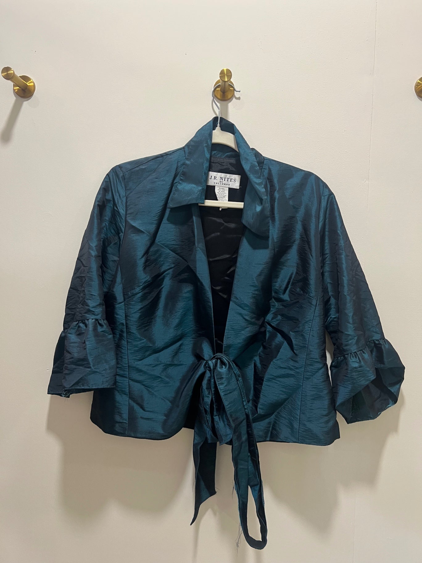 J.R. Nites Jacket Small Teal