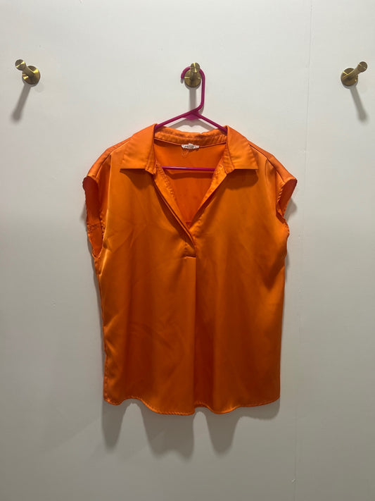 JODIFL Blouse Small Orange