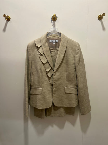 TAHARI Jacket 8 Beige