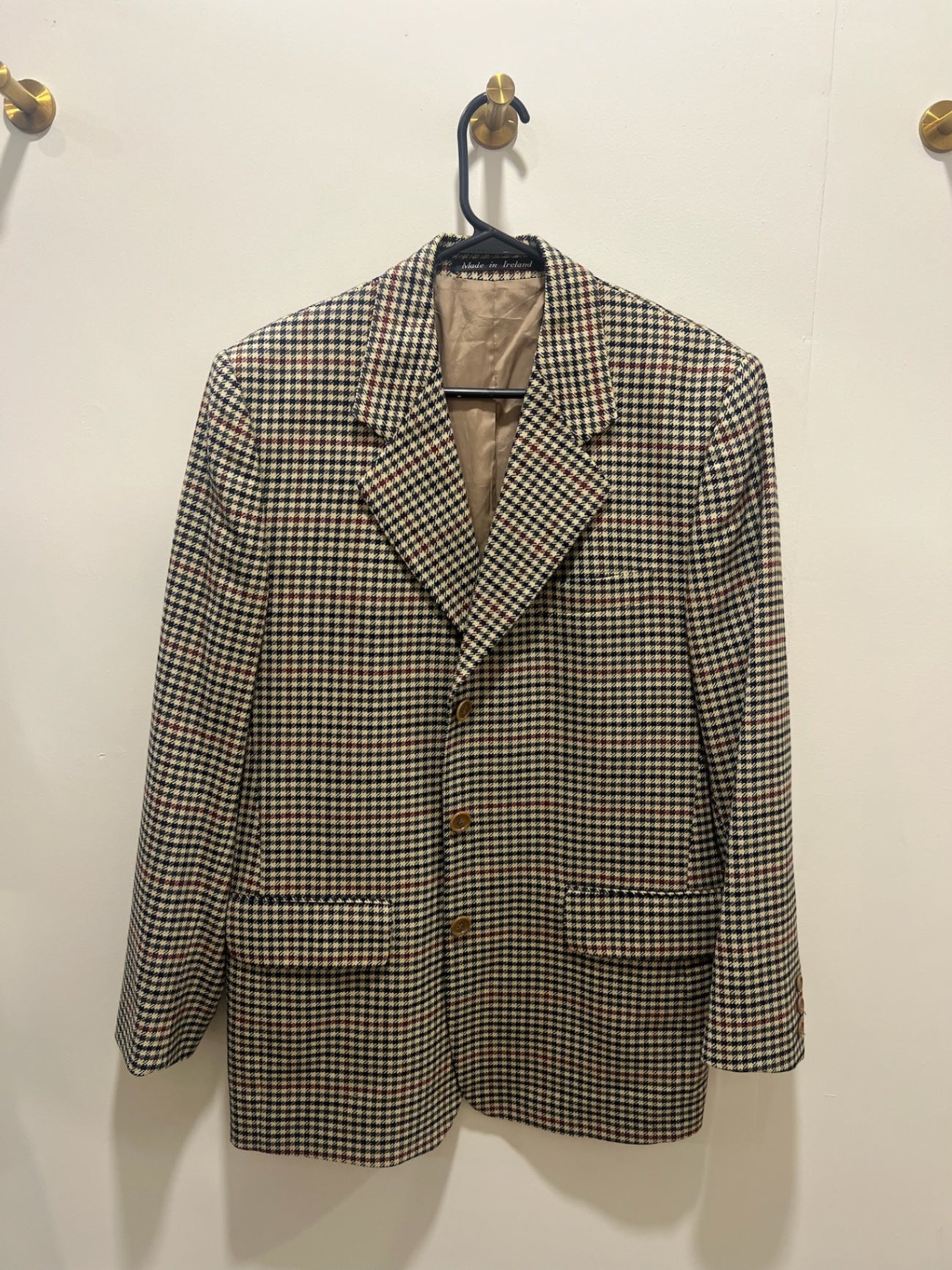 Made in Ireland Blazer XL Multicolor (beige, black, red)