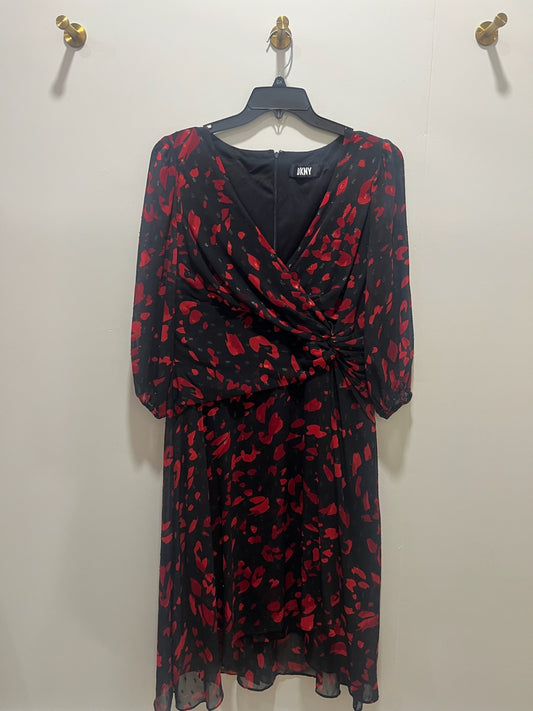 DKNY Dress XL Black and Red