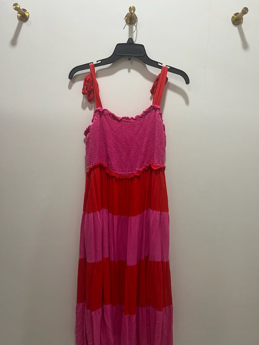 JODIFL Dress Large Pink and Red